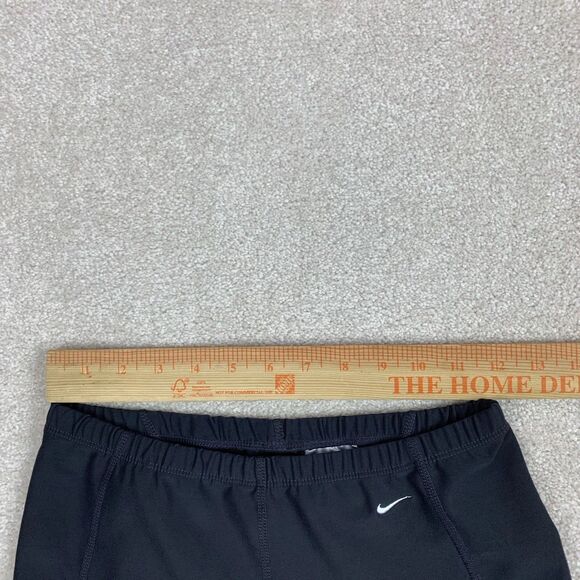 Nike Womens Medium 8-10 Alpha Project Black Run Training Workout Leggings - Picture 12 of 14